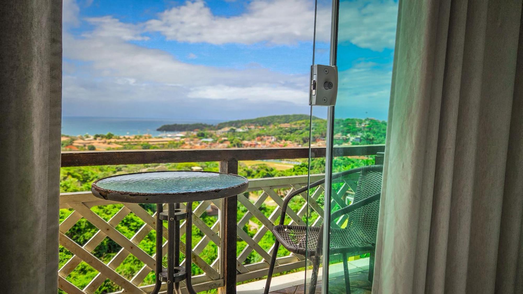 Bella Vista Ocean View Hotel Armacao dos Buzios ภายนอก รูปภาพ View from a hotel room