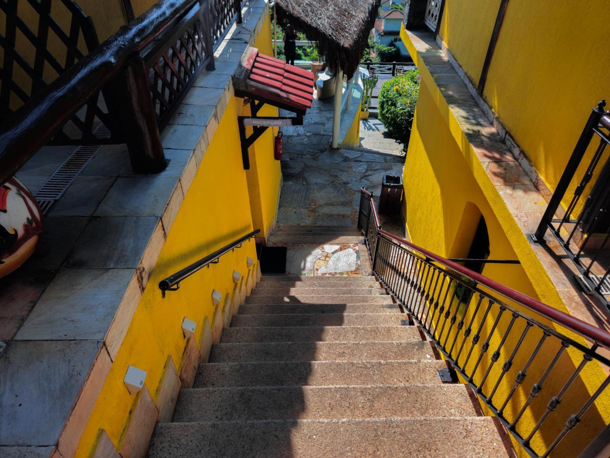 Bella Vista Ocean View Hotel Armacao dos Buzios ภายนอก รูปภาพ Stairs to the temple