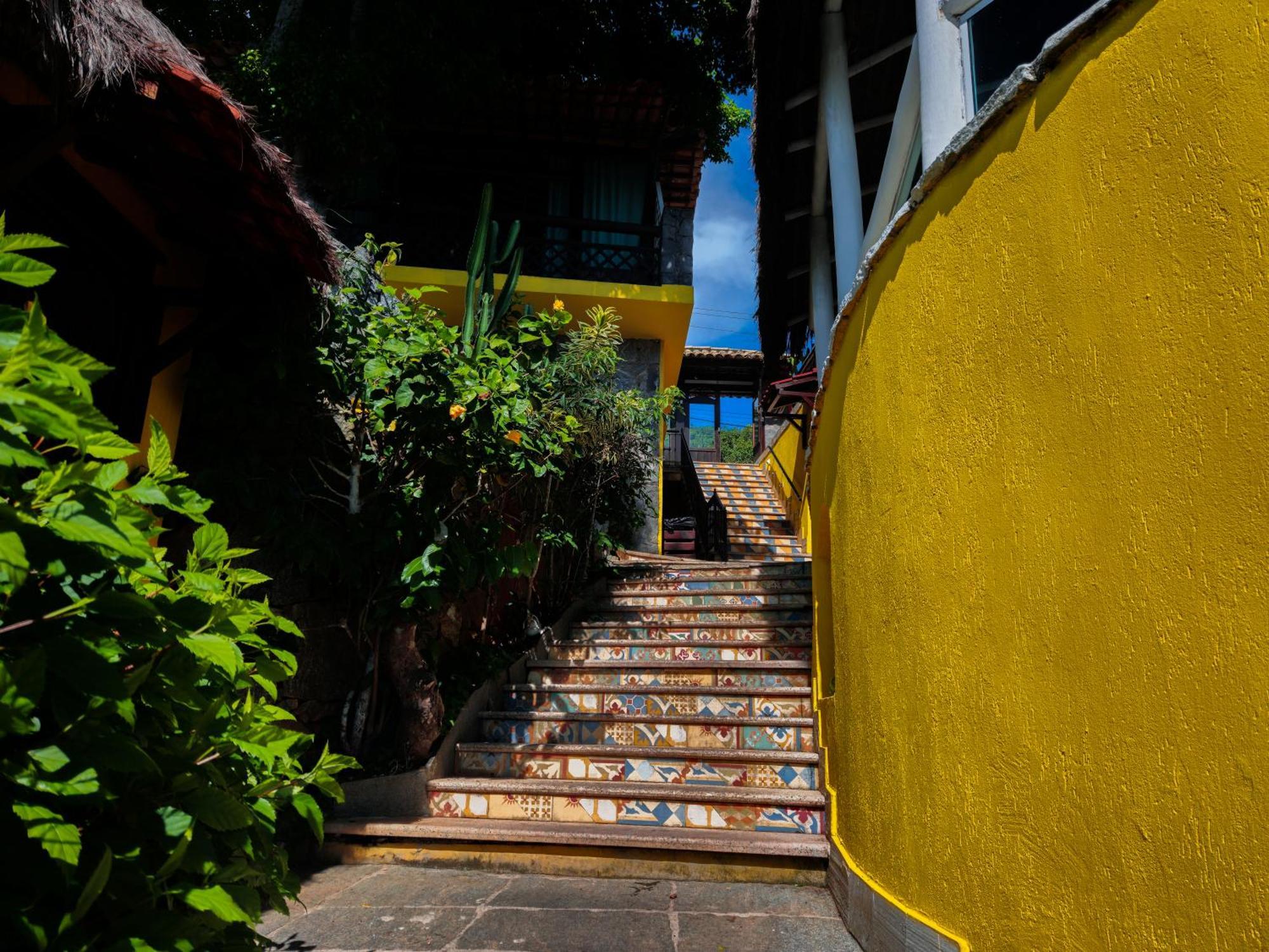 Bella Vista Ocean View Hotel Armacao dos Buzios ภายนอก รูปภาพ The 88 Steps