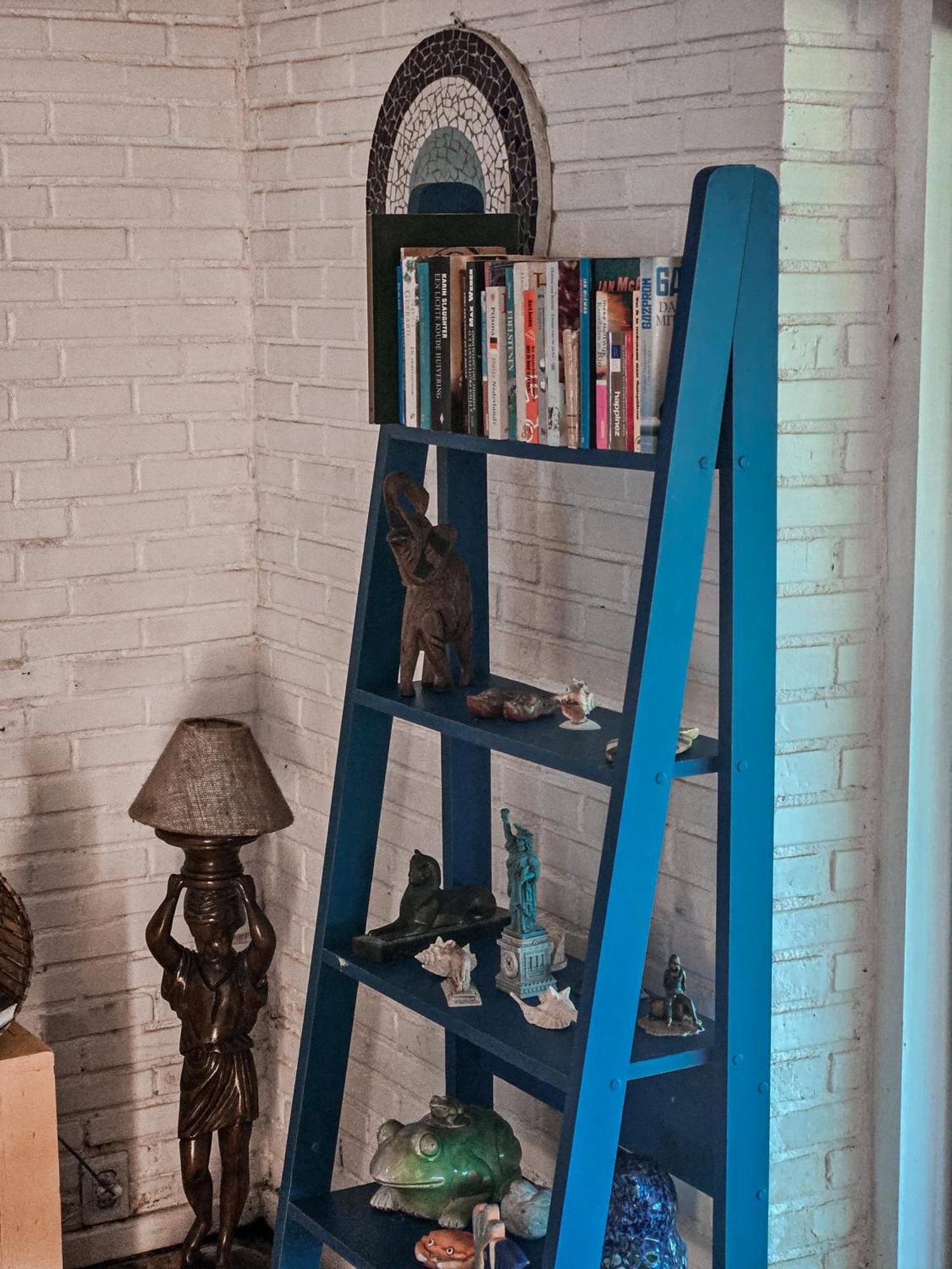 Bella Vista Ocean View Hotel Armacao dos Buzios ภายนอก รูปภาพ A blue ladder shelf