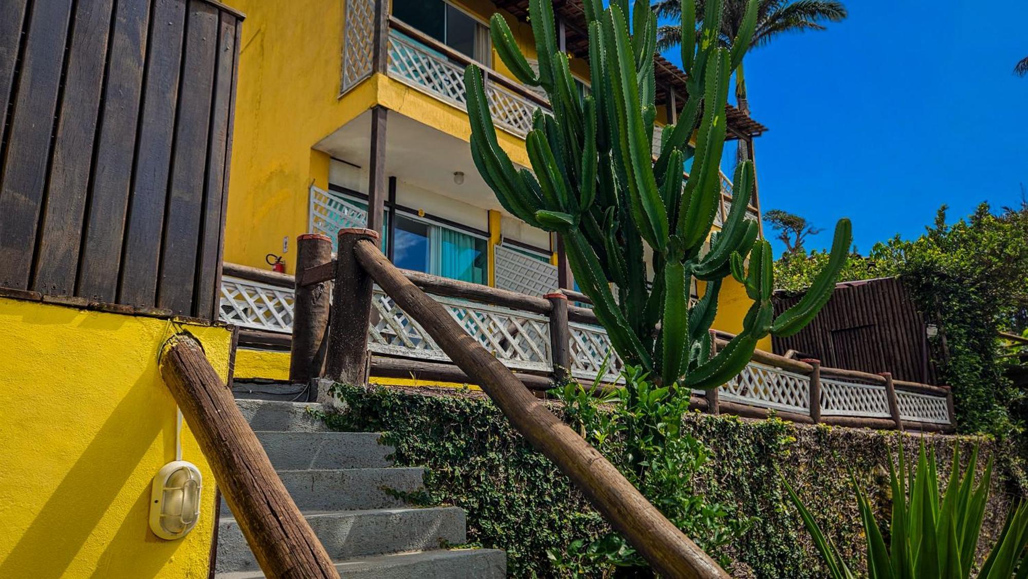 Bella Vista Ocean View Hotel Armacao dos Buzios ภายนอก รูปภาพ The hotel's entrance