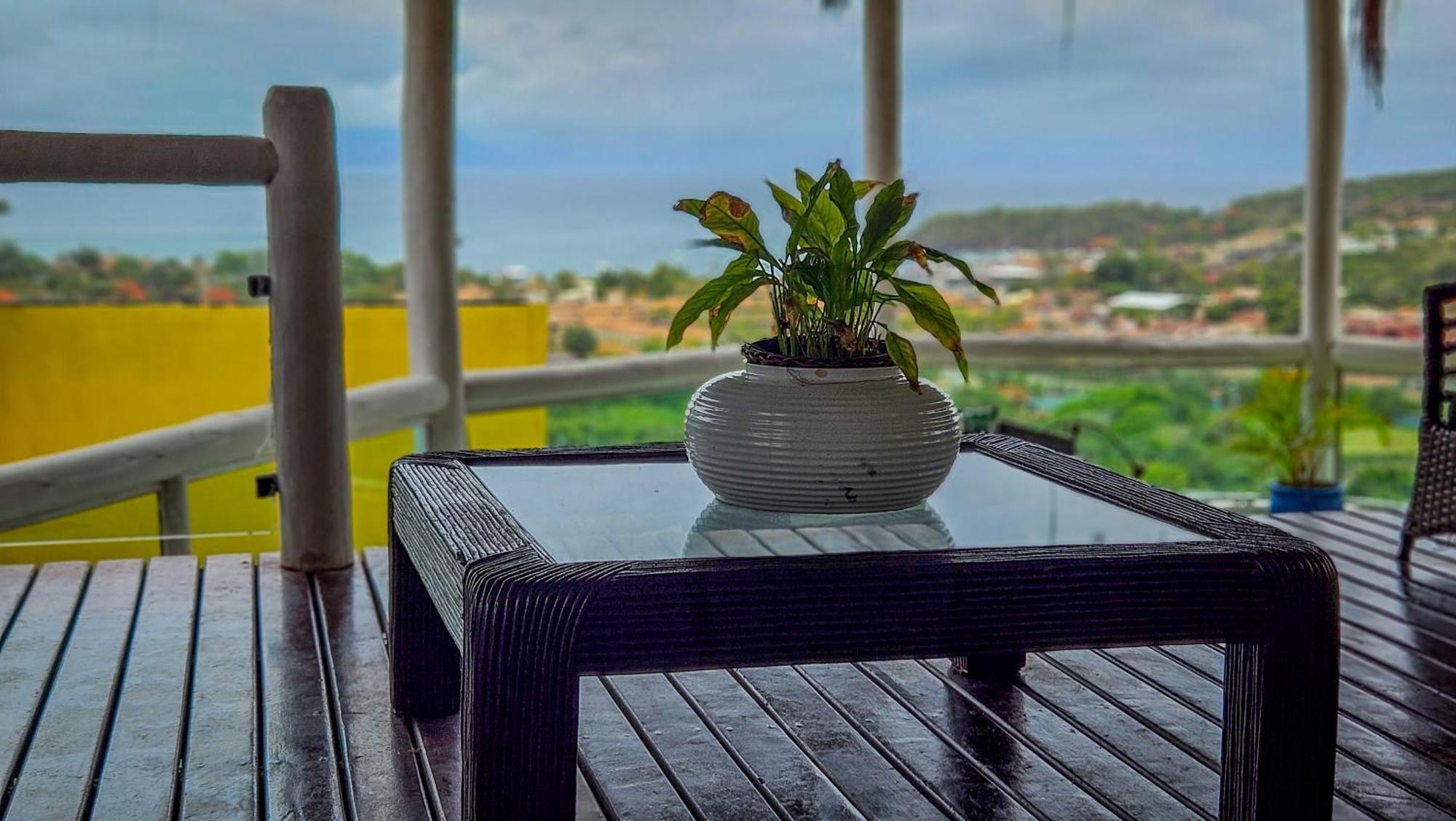 Bella Vista Ocean View Hotel Armacao dos Buzios ภายนอก รูปภาพ A balcony in the Caribbean