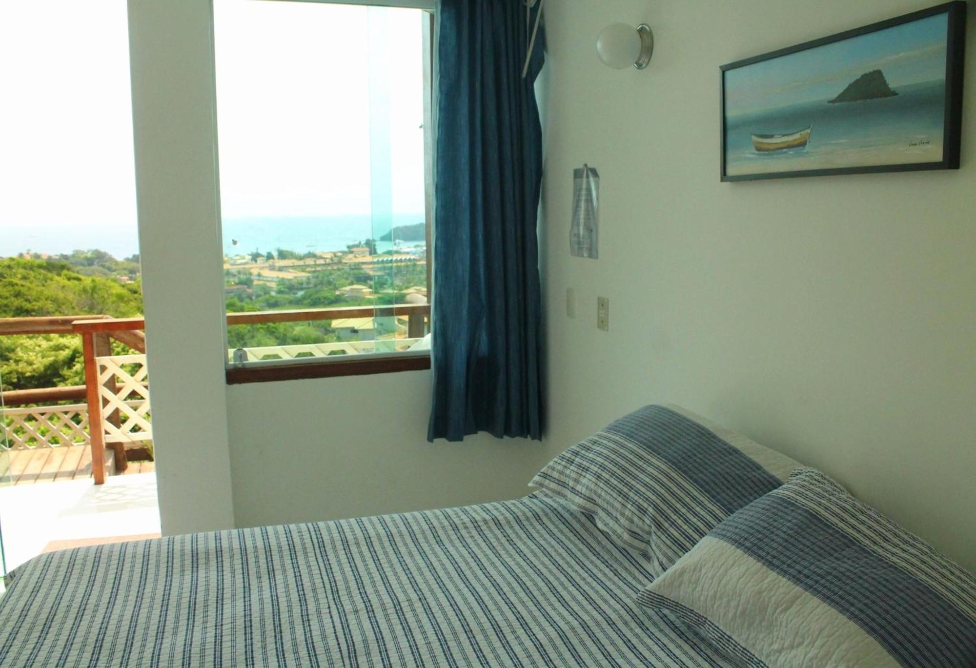 Bella Vista Ocean View Hotel Armacao dos Buzios ห้อง รูปภาพ A bedroom in a hotel